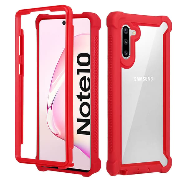 Samsung Galaxy Note10 - Eksklusivt Effektfult Skall Svart/Grön