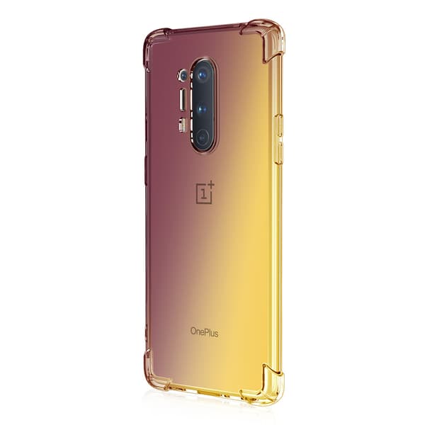 OnePlus 8 Pro - Stötdämpande Silikonskal Transparent