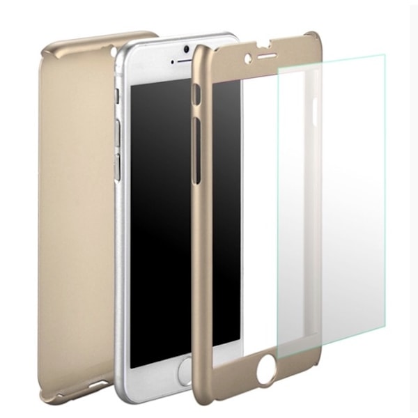 Stilrent Skyddsfodral f�r iPhone 6/6S  (Fram och bak) Silver