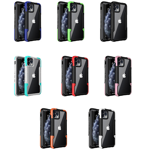 Stils�kert St�td�mpande Skal - iPhone 12 Pro Max Blå