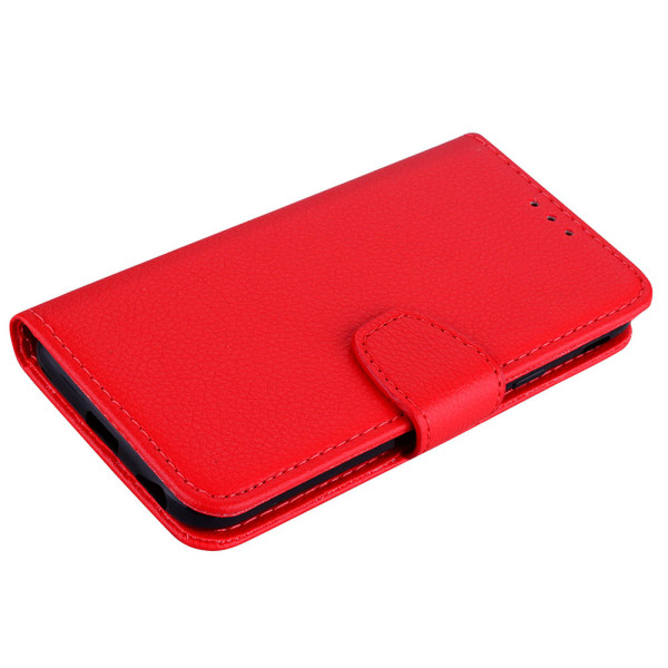 Samsung Galaxy A70 - Stilsäkert Robust Plånboksfodral (NKOBEE) Röd