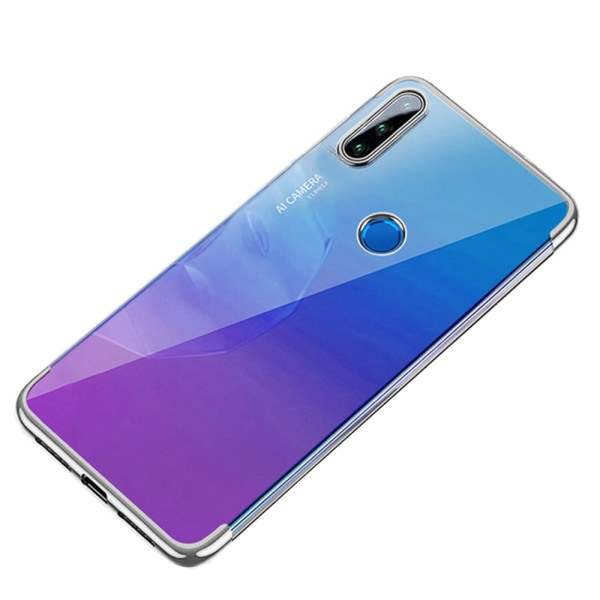 Skyddande FLOVEME Silikonskal - Huawei Honor 20 Lite Röd