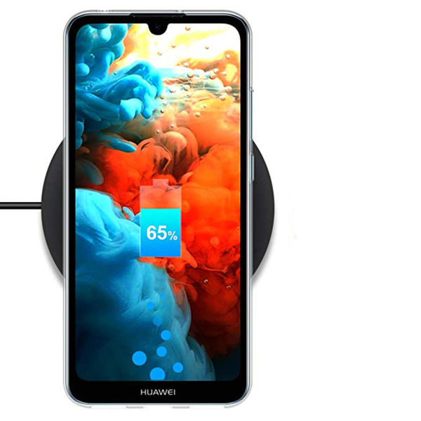Huawei Y6 2019 - Robust kraftfuldt dobbeltsidet silikonecover Svart