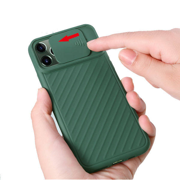 iPhone XR - Stødabsorberende blødt cover Röd