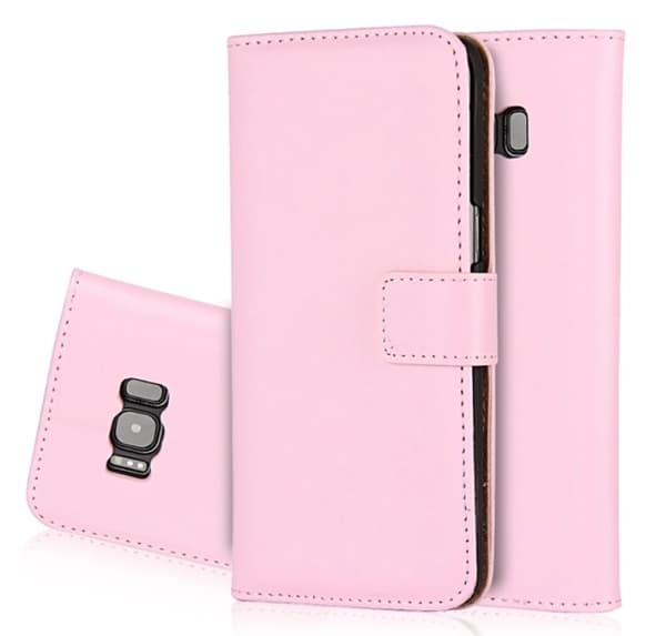 Samsung Galaxy S8+  Plånboksfodral NORTH (Läder) Vit