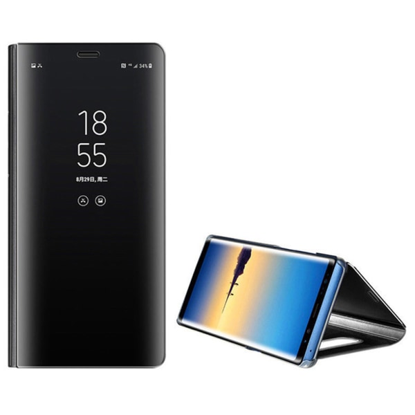 Samsung Galaxy A41 - Elegant Smart Case Svart