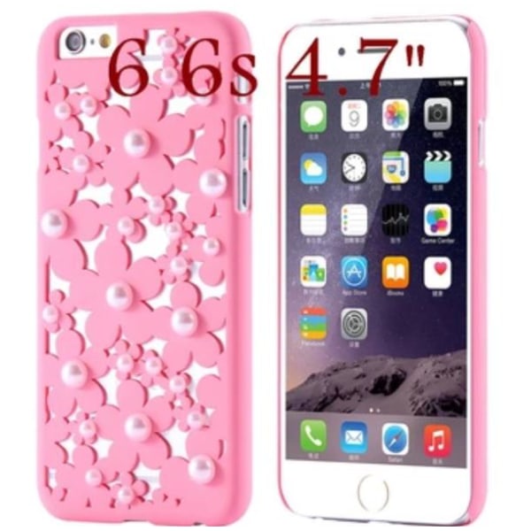 IPHONE 6 6s FLOVEME LUXURY Flower Pearl veske Lila