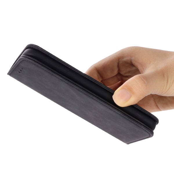 Stilig Floveme Wallet-deksel - iPhone 11 Pro Max Svart