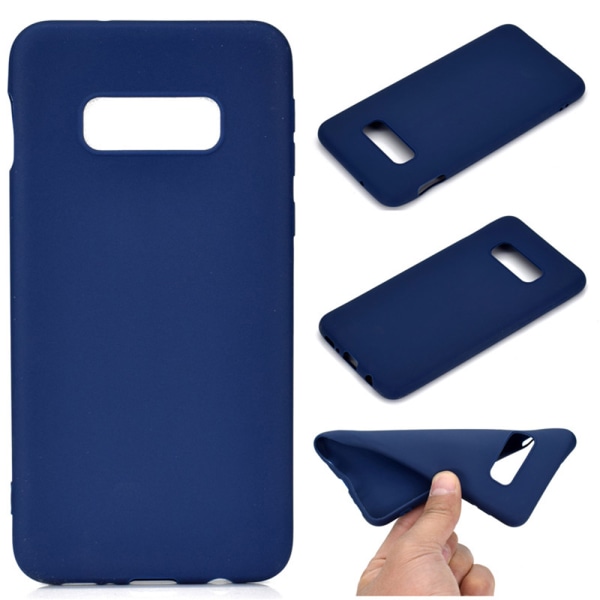 Stilfuldt silikone cover - Samsung Galaxy S10e Frostad