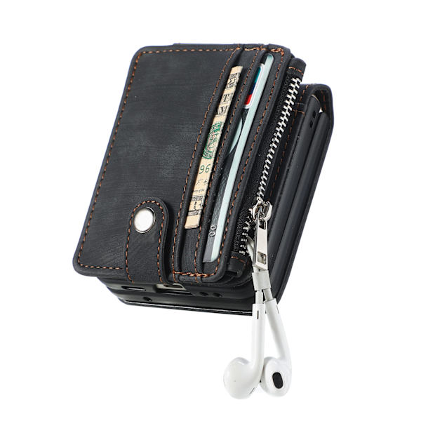 Galaxy Z Flip 5 5G -  2 in 1 Plånboksfodral med kortfack Lila