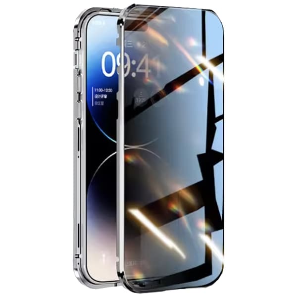 iPhone 16 Plus - Exklusivt Magnetiskt Skal med Fullständigt Skydd Blå