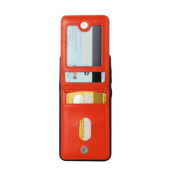 Praktiskt Skal med Kortfack Samsung Galaxy S9 (Nkobee) Röd