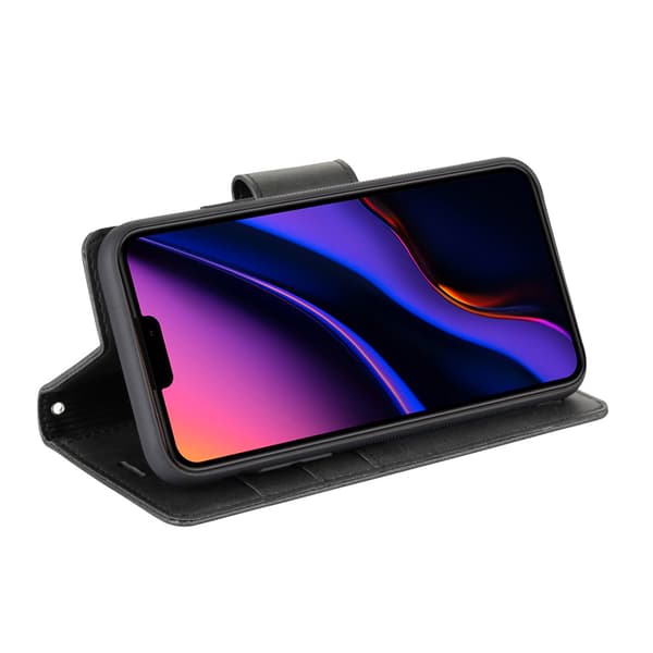 Kätevä Kaksitoiminen Lompakkokotelo - iPhone 11 Pro Blå