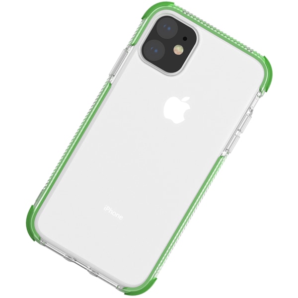 iPhone 11 - Suojakuori silikonia Grön