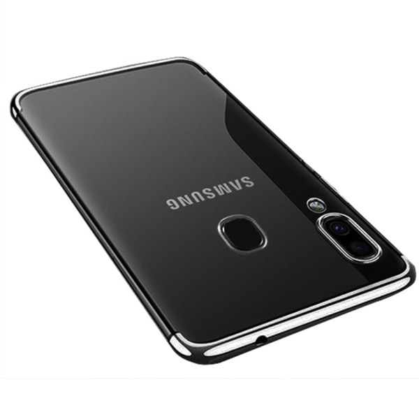 Samsung Galaxy A20E - Silikonskal Silver