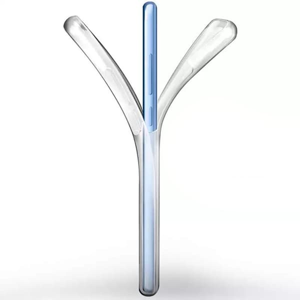 Huawei P Smart 2019 - Dubbelsidigt Silikonskal (NORTH) Svart