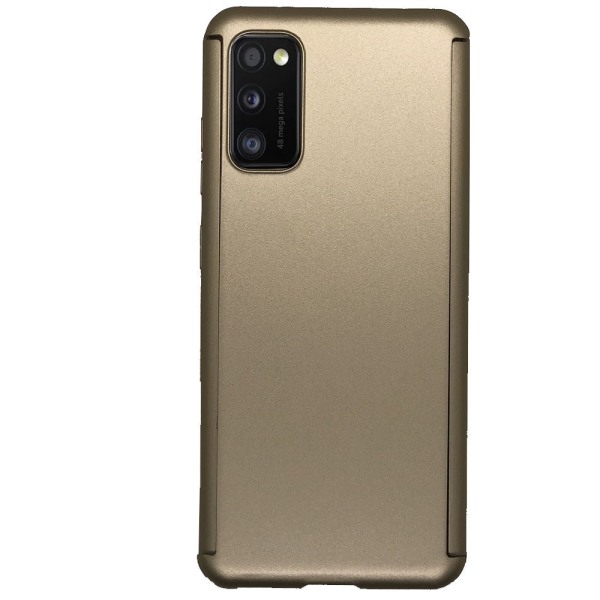 Stilfuldt Floveme Dobbelt Cover - Samsung Galaxy A41 Roséguld