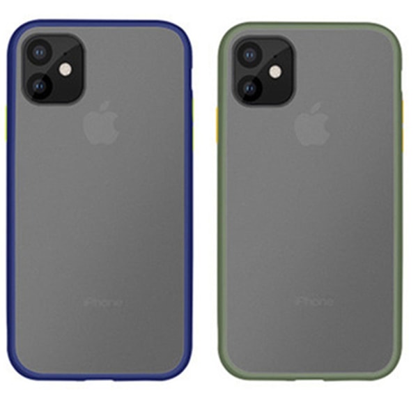 Stødabsorberende stilfuldt cover - iPhone 11 Pro Svart