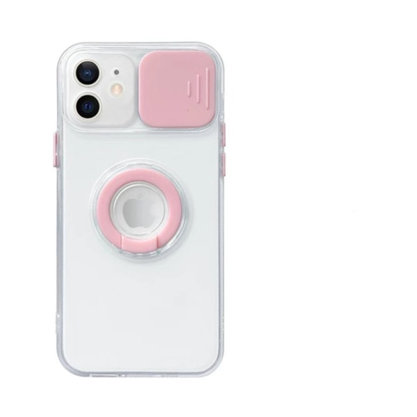 Tyylikäs Floveme-suojakuori - iPhone 12 Rosa