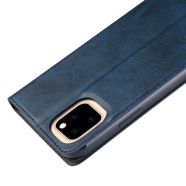 Gjennomtenkt lommebokdeksel (HANMAN) - iPhone 11 Blå