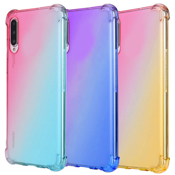 Huawei P30 - Kraftfullt Skyddande Silikonskal Transparent/Genomskinlig