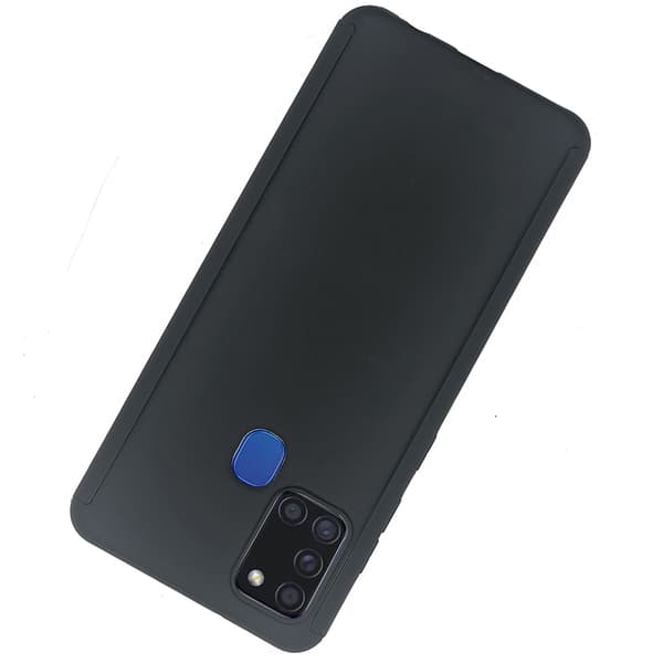 Samsung Galaxy A21S - Elegant Dubbelskal Silver Silver
