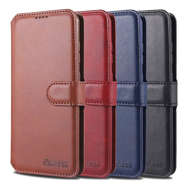 Praktisk pung etui (Yazunshi) - Samsung Galaxy S20FE Brun