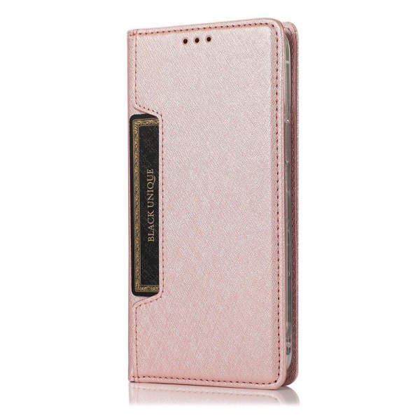 Gjennomtenkt fleksibelt lommebokdeksel (FLOVEME) - iPhone 12 Mini Roséguld