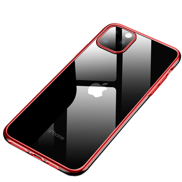 Slitt�ligt Silikonskal - iPhone 11 Pro Svart
