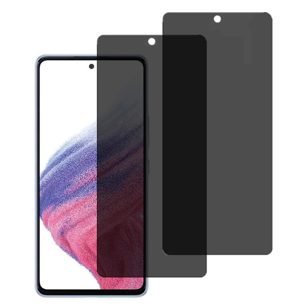 3-PACK Samsung Galaxy S23 FE Skärmskydd Anti-Spy HD 0,3mm Transparent