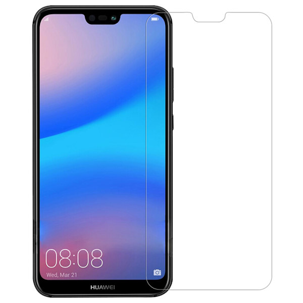 HuTech Skärmskydd (5-PACK) för Huawei P20 Lite Transparent/Genomskinlig