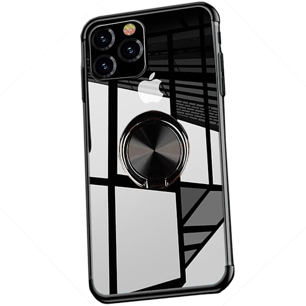 Skal med Ringhållare - iPhone 12 Pro Röd