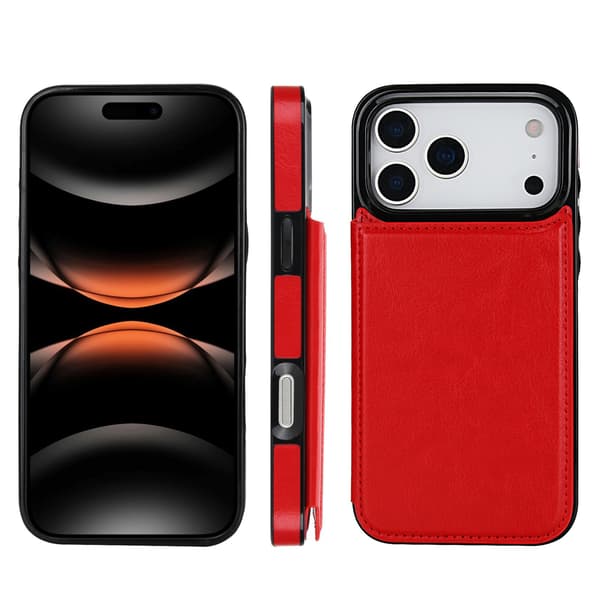 iPhone 17 Pro fodral med magnetisk stängning Svart