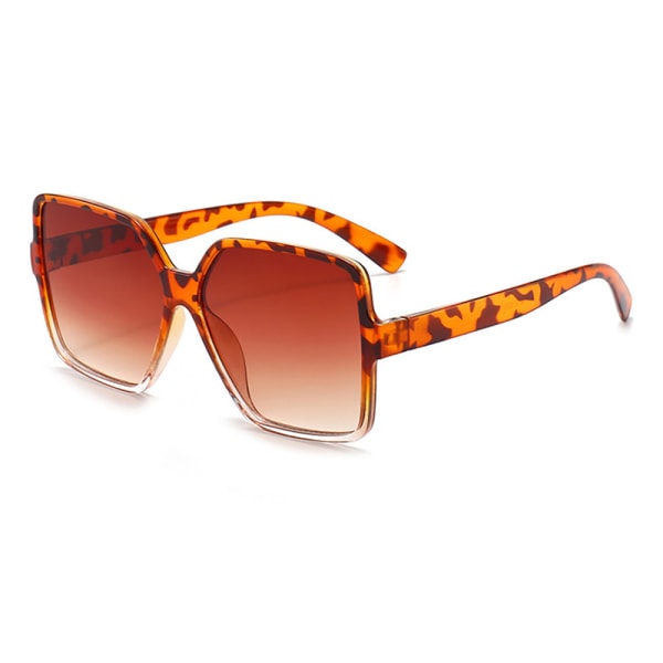 Polariserede solbriller i klassisk design Leopard/Blå