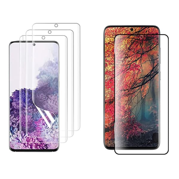 3-PACK Samsung Galaxy S22 Pehmeä Näytönsuoja PET 0,2mm Svart