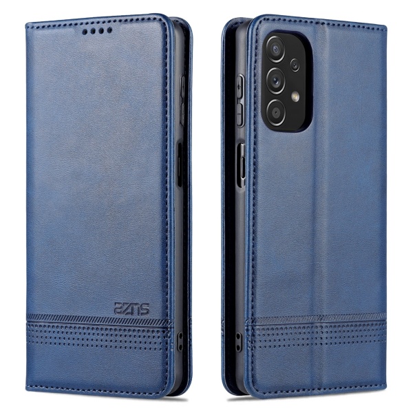 Samsung Galaxy A23 5G - Glatt 3-korts lommebokveske Mörkbrun