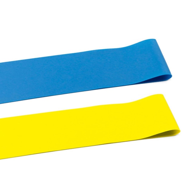 Kraftig fleksibel træningsgummibånd (forskellig modstand) Blå