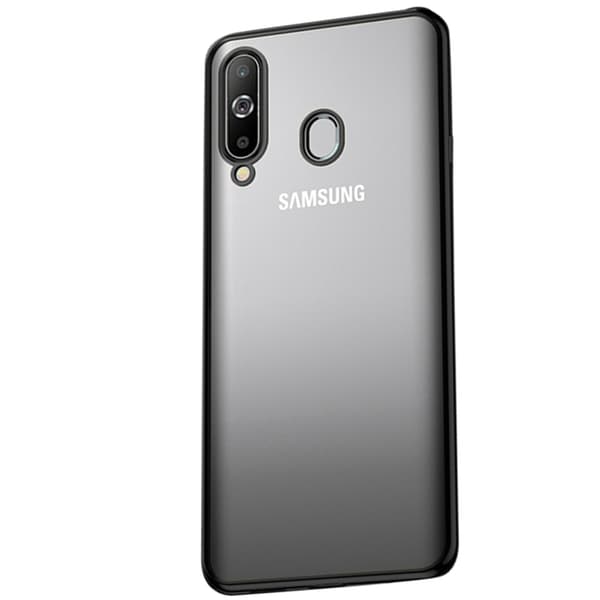 Elegant Stötdämpande Silikonskal - Samsung Galaxy A40 Roséguld