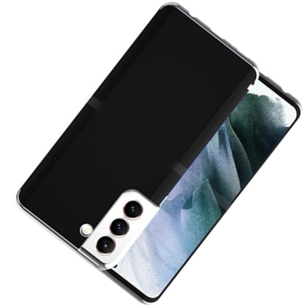 Stilfuldt silikone cover - Samsung Galaxy S21 Plus Roséguld