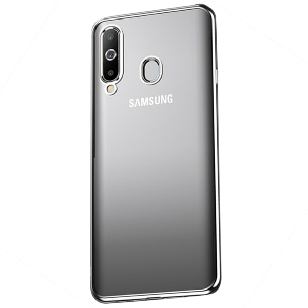 Elegant støtdempende silikondeksel - Samsung Galaxy A40 Svart