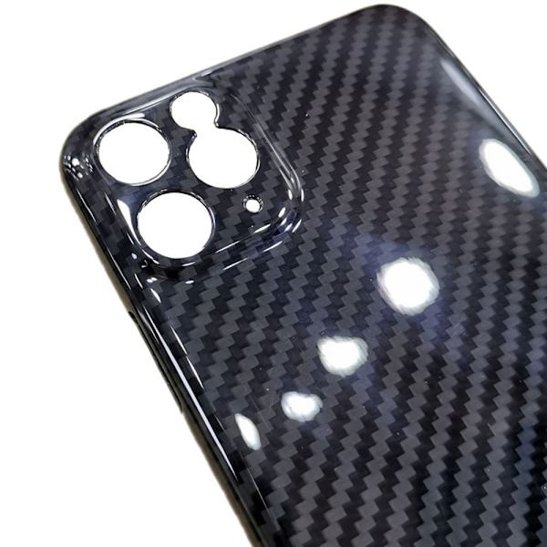 Skyddande Karbon Skal - iPhone 11 Pro Max Svart