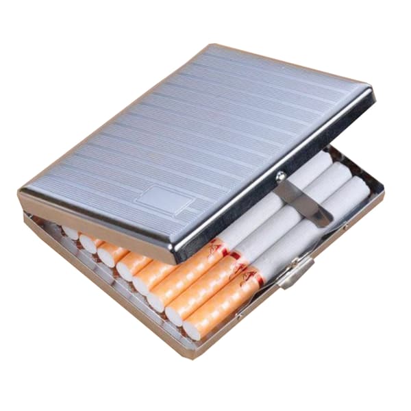 Exklusivt Hållbart Cigarett Fodral Silver Egypt