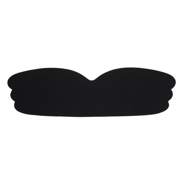 Mjuk Push Up Strapless Självhäftande BH Svart