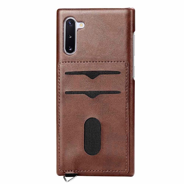 Professionellt Skal (LEMAN) - Samsung Galaxy Note10 Brun