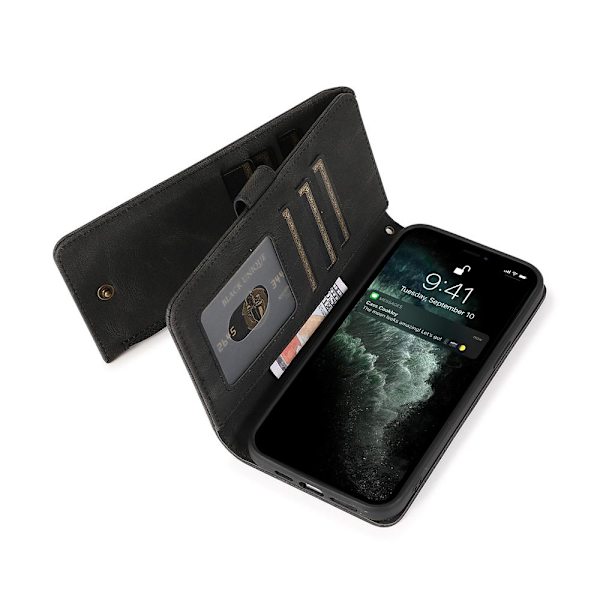 Tankevækkende Wallet-etui - iPhone 12 Röd