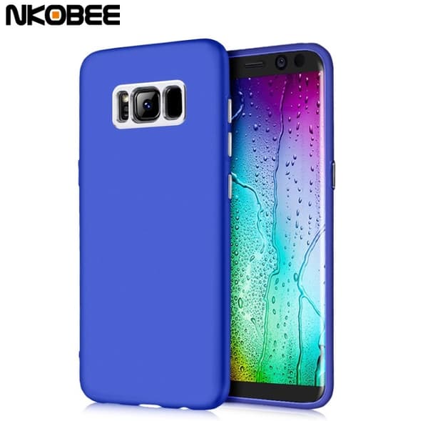 Samsung Galaxy S8 - NAKOBEE Stilrena Skal Blå Blå
