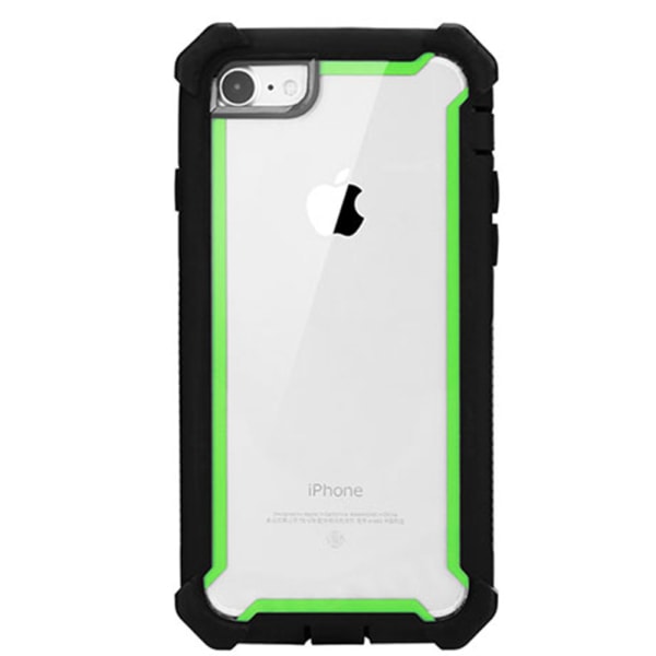 Exklusivt Stötsäkert Fodral - iPhone 8 Kamouflage Grön
