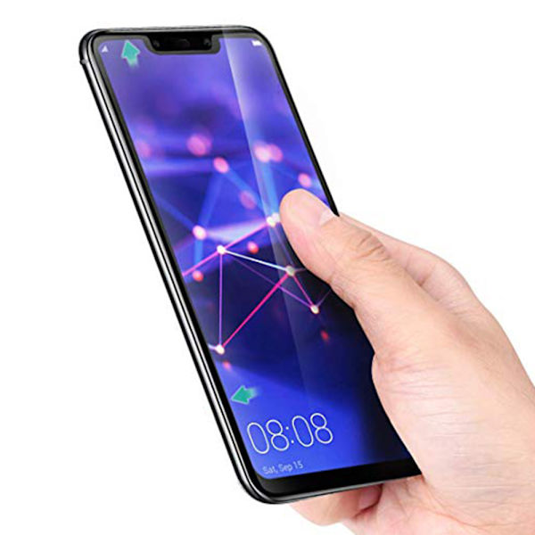 HuTechs Skärmskydd i FullGlue-utförande för Huawei Mate 20 Lite Svart