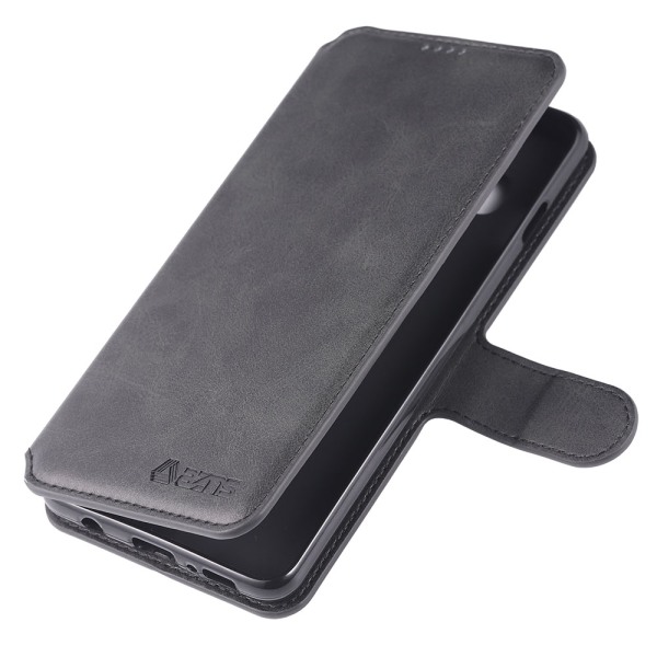 Samsung Galaxy S10 Plus - Praktiskt Robust Plånboksfodral Svart
