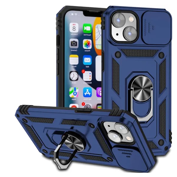 iPhone 13 Mini - Elegant Extra Skyddande ARMOR Skal Grön